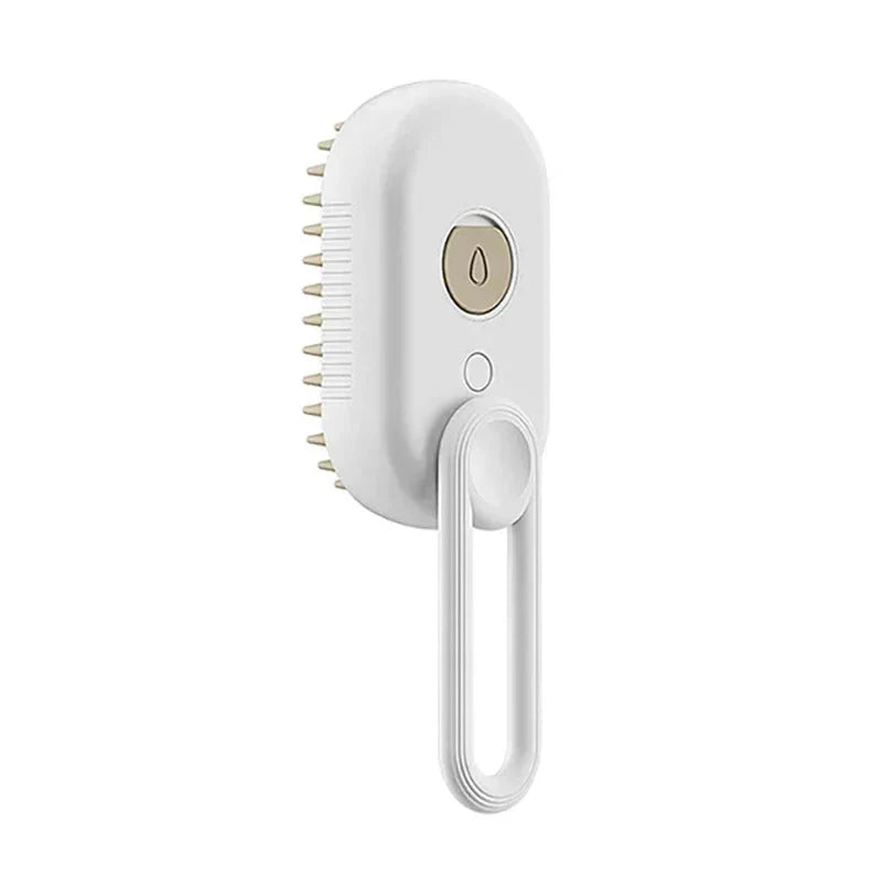 Electric Cat Steam Brush - 3-in-1 Grooming Comb with Water Spray for Cats and Dogs