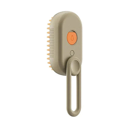 Electric Cat Steam Brush - 3-in-1 Grooming Comb with Water Spray for Cats and Dogs